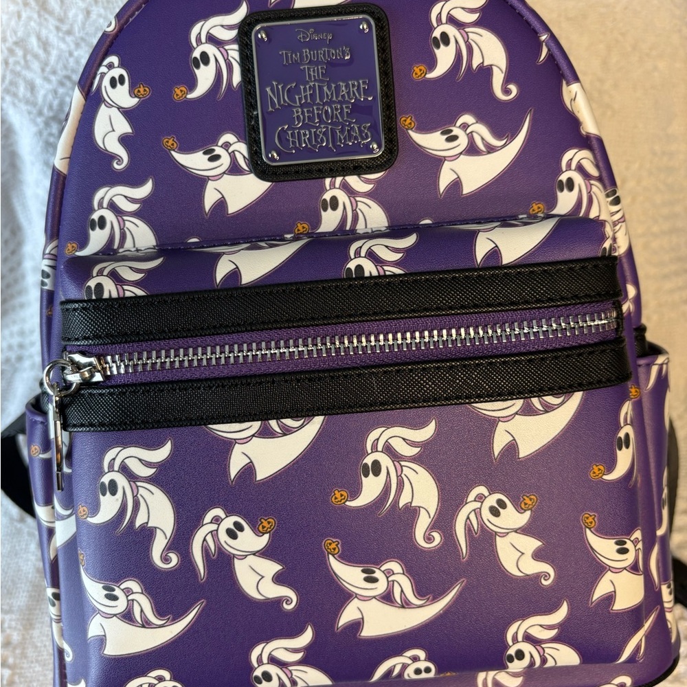 Loungefly Purple Nightmare Before Christmas Backpack